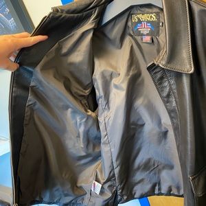 US Wings Goatskin Indy-Style Leather Jacket